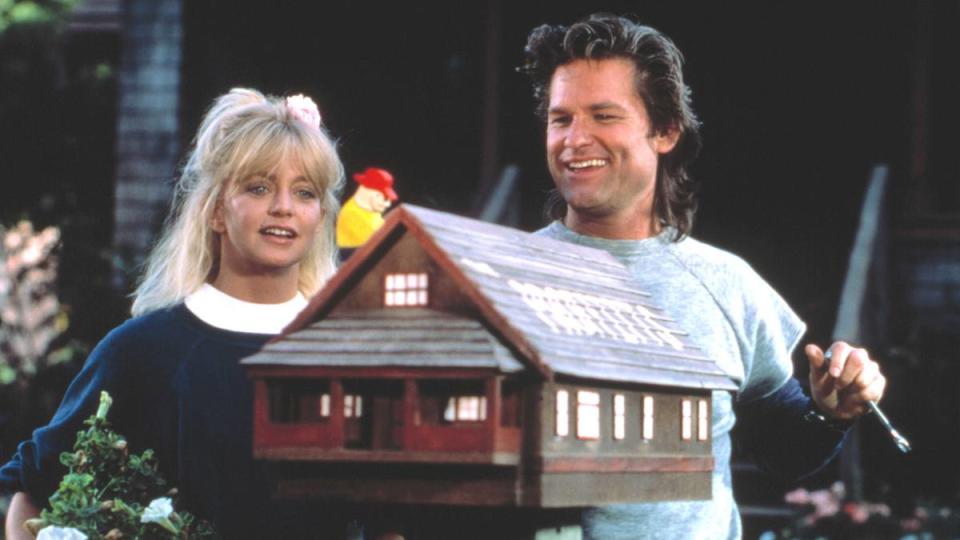 Kurt Russell and Goldie Hawn (1987)