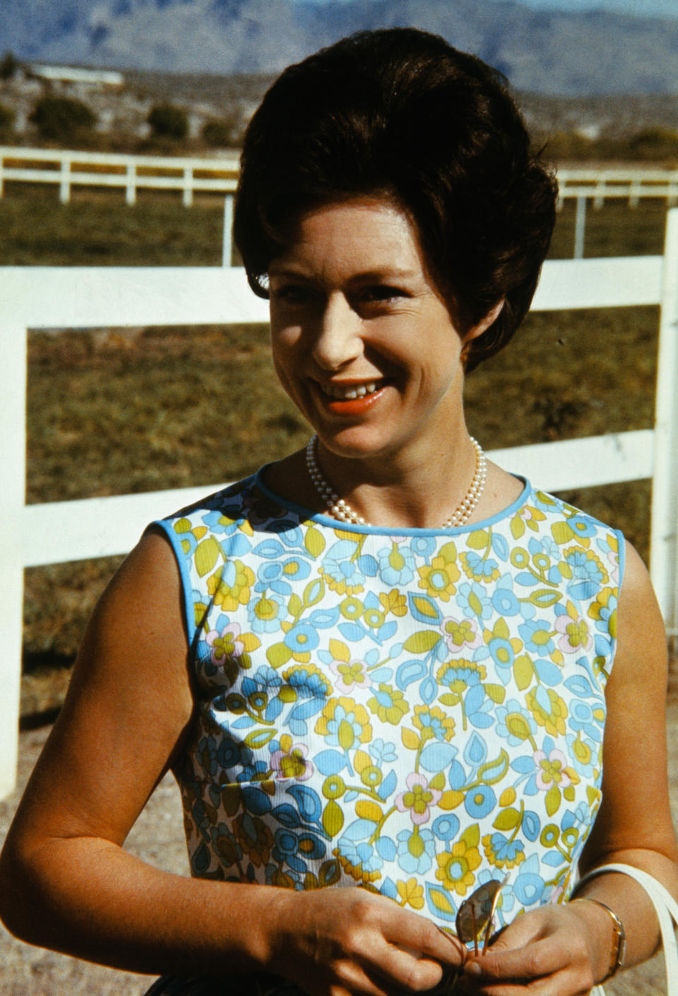 Margaret in Tuscon, Arizona, during her U.S. visit.