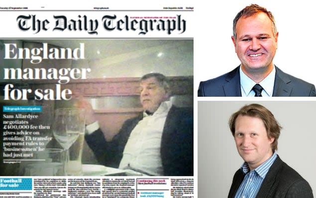 Paul Hayward leads triumphant night for Telegraph at Sports Journalism Awards