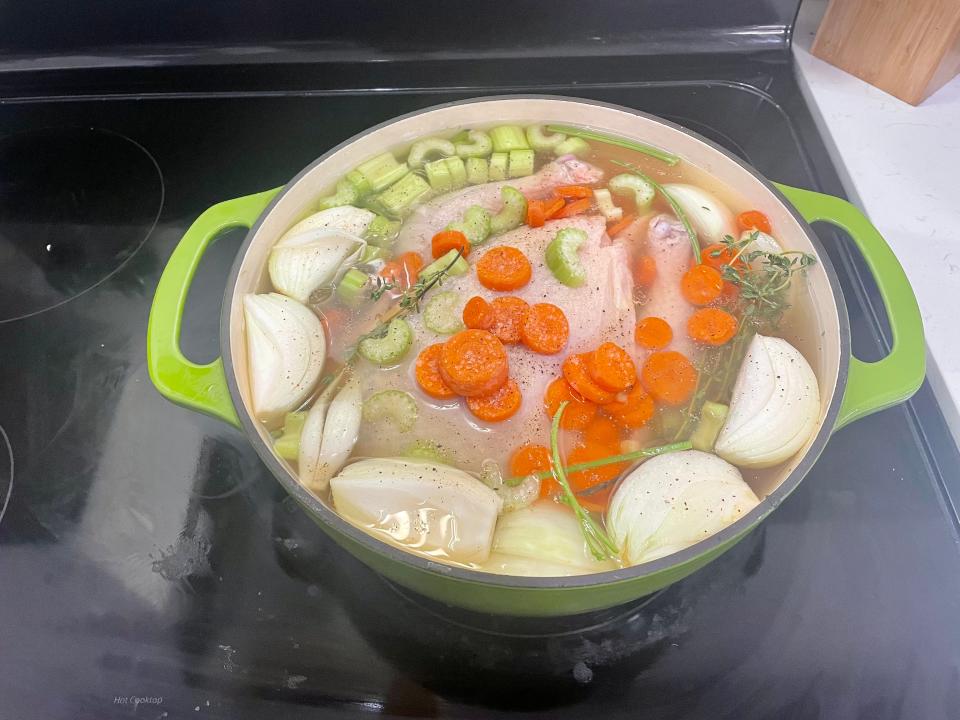 Emeril Lagasse chicken noodle soup slideshow.
