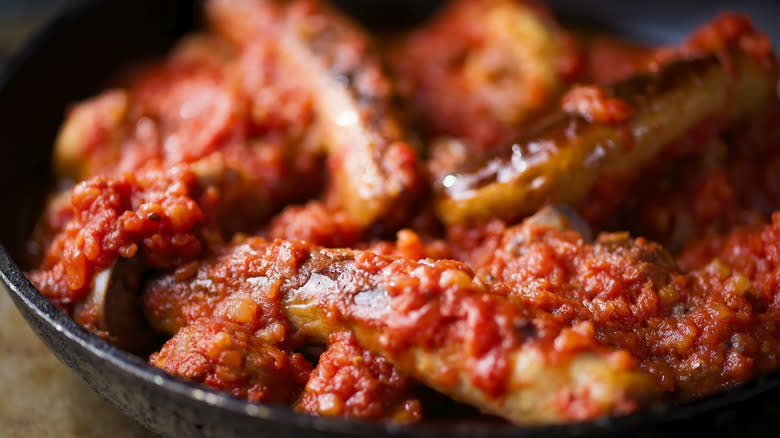 italian sausage sunday sauce