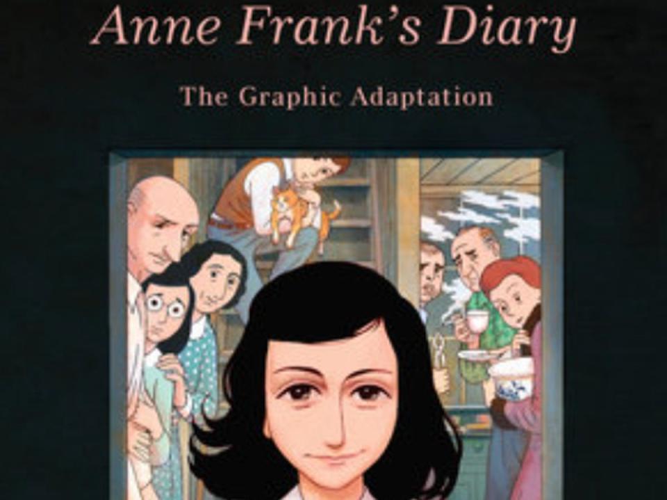 The cover of “Anne Frank’s Diary - The Graphic Adaptation,” which was removed from a Florida school district’s libraries after a parent complained (screengrab / Amazon)