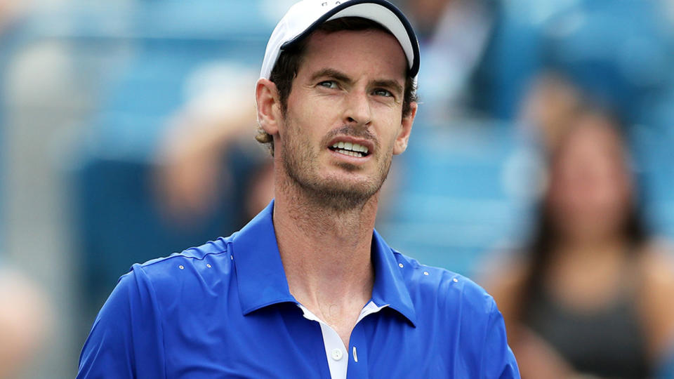 Andy Murray, pictured here in his return to singles tennis. (Photo by Rob Carr/Getty Images)