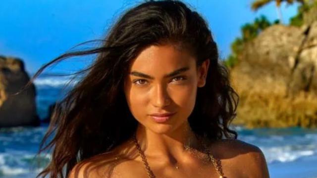 Victoria's Secret model Kelly Gale leaves little to the