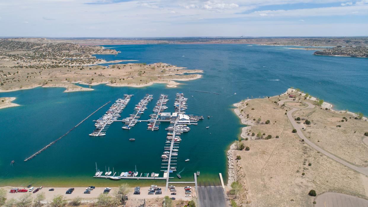 The North Shore Marina at Lake Pueblo.