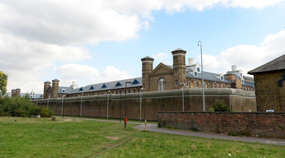 A general view of HMP Wormwood Scrubs in Hammersmith, which has been heavily criticised by inspectors after it was found to be unsafe, "filthy" in places and under-resourced.