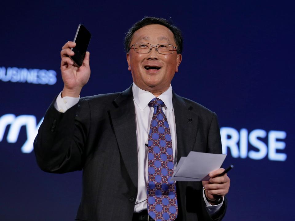 BlackBerry CEO John Chen