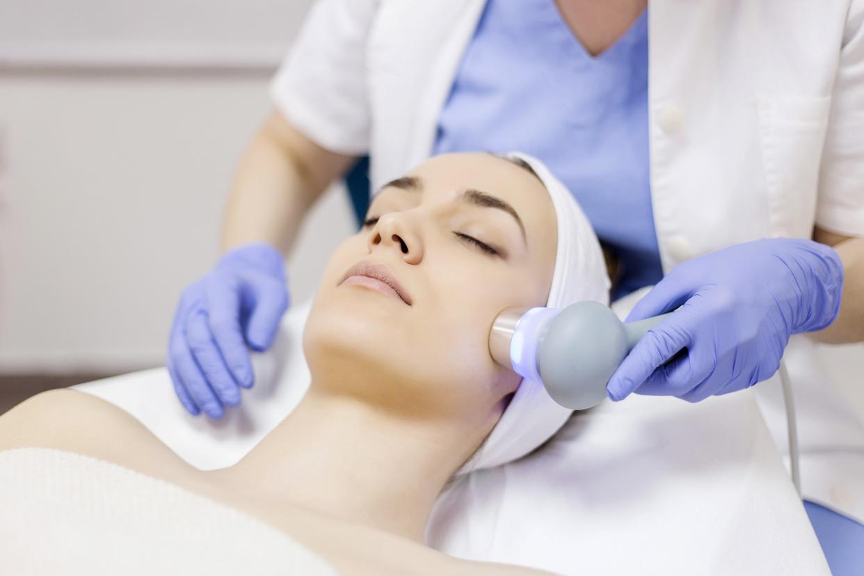 ultrasound cavitation, face skin anti age treatment