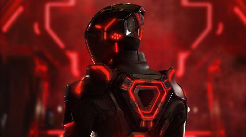 Jared Leto as Ares in Tron: Ares. - Image: Disney