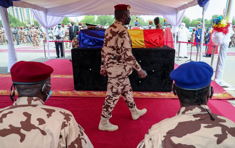 Funeral of late Chad's President Deby in N'Djamena
