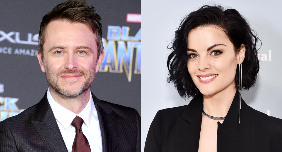 Chris Hardwick and Jaimie Alexander (Photo: Getty Images)