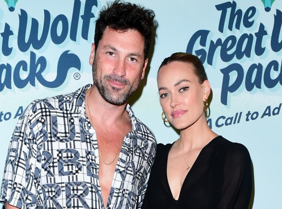 Maks Chmerkovskiy and Peta Murgatroyd