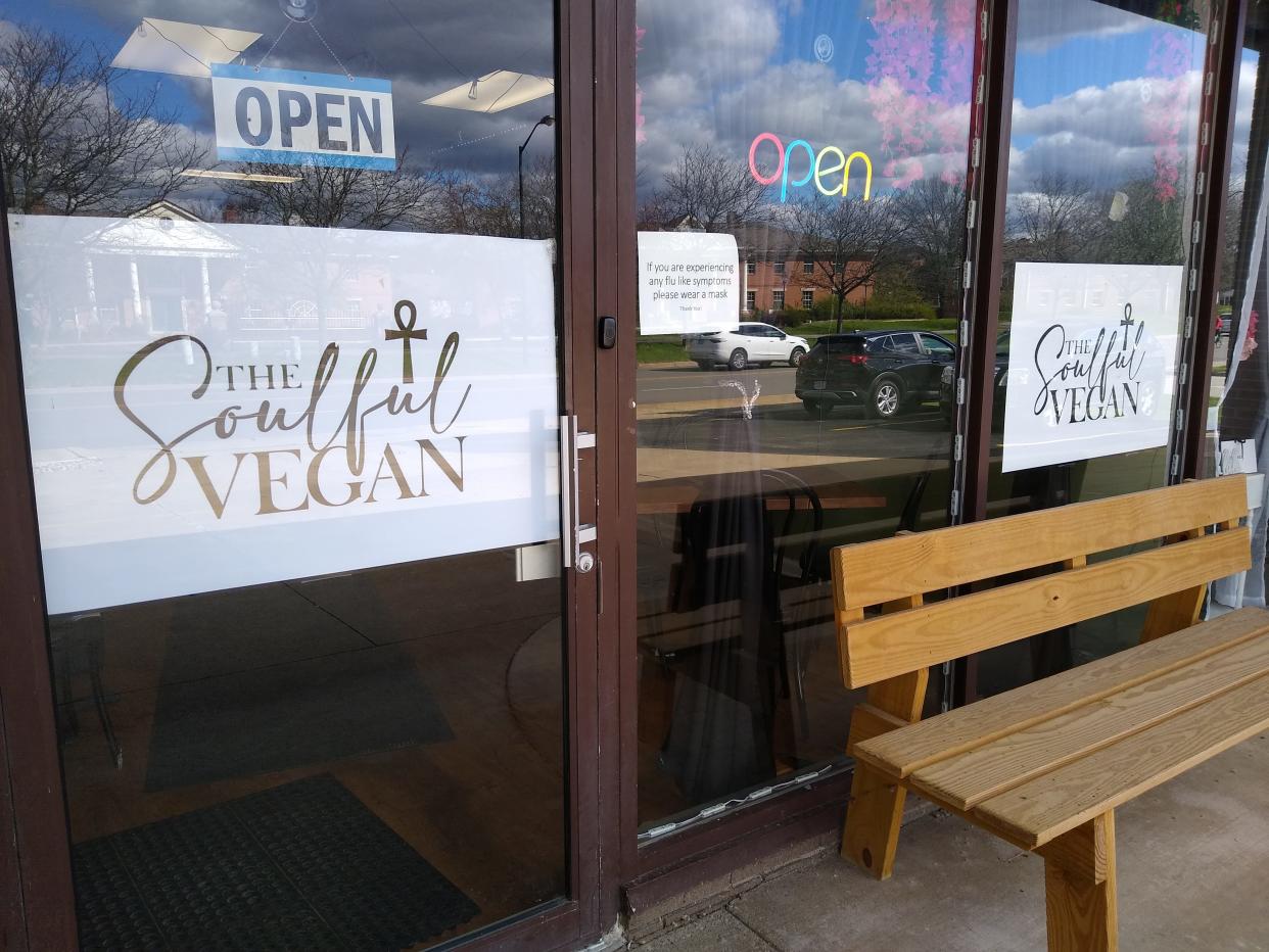 The Soulful Vegan is at 1720 Merriman Road in Akron’s Merriman Valley.