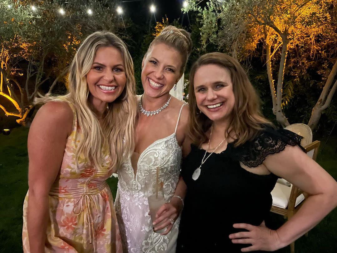 Candace Cameron Bure, Jodie Sweetin and Andrea Barber. (Instagram)