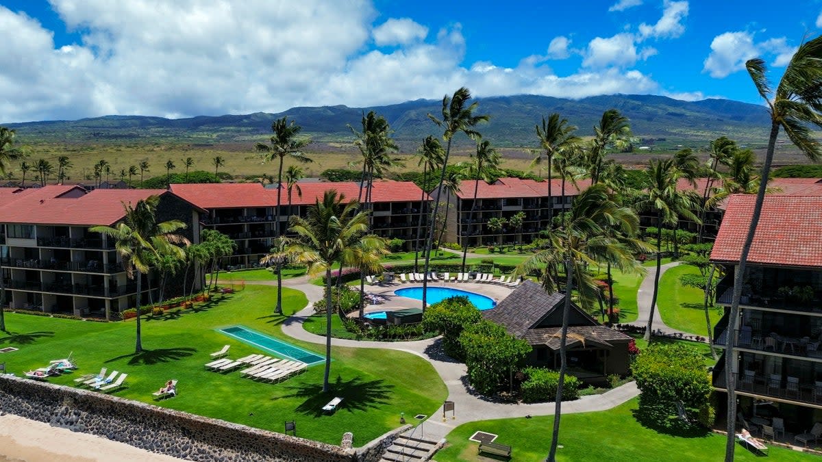 Papakea resort pictured in Lahaina, Hawai’i. The Maui County mayor wants to stop vacation property owners from renting to tourists (AP)