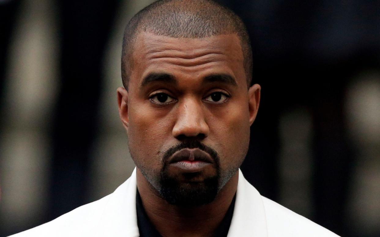 Kanye West tweeted on July 4 that he would run for president, though widespread scepticism remains about whether he will launch a serious bid - Jonathan Brady/PA Wire