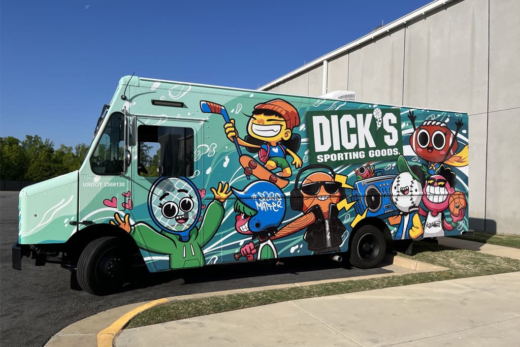 The Dick’s Sporting Goods Foundation’s Sports Matter Giving Truck. - Credit: Courtesy of Dick's Sporting Goods