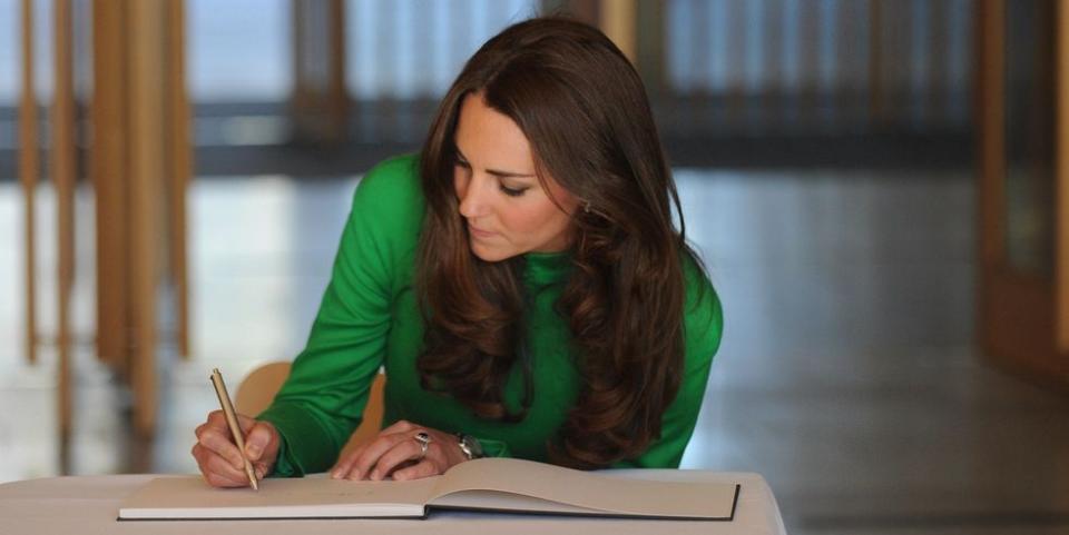 Check Out All of the Royals' Stunning Signatures, from Queen Elizabeth's to Kate Middleton's