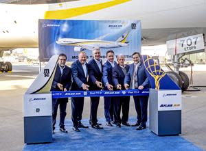 Atlas Air Takes Delivery of First of Four New Boeing 777-200 Freighters