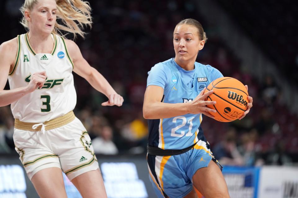 Appleton native and former Marquette basketball player Emily La Chapell announced Thursday she is transferring to Belmont University.