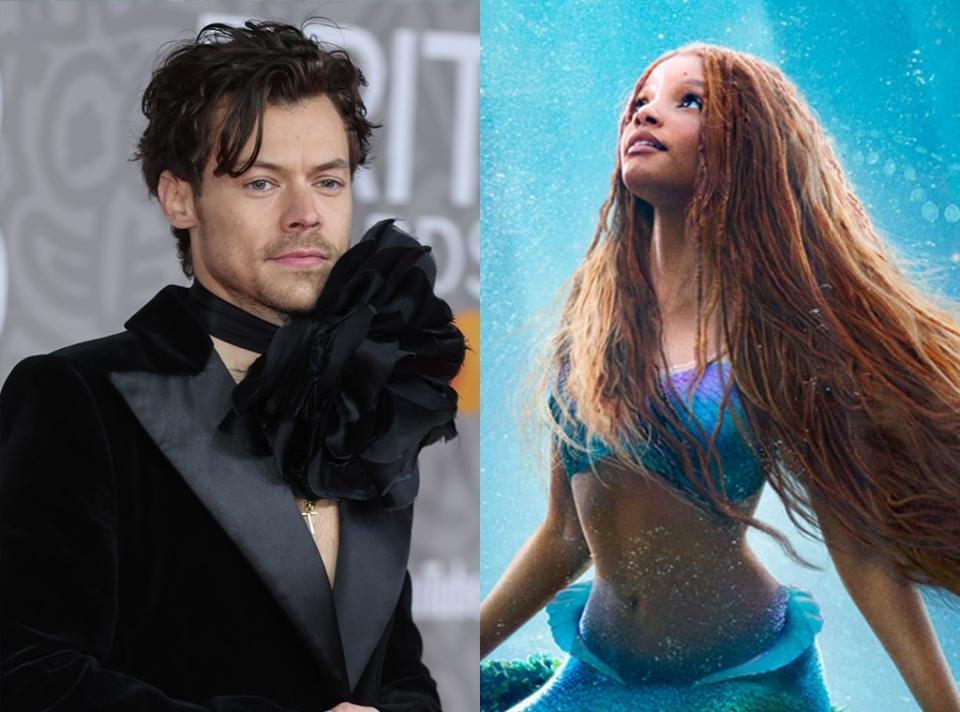 Harry Styles Halle Bailey, The Little Mermaid