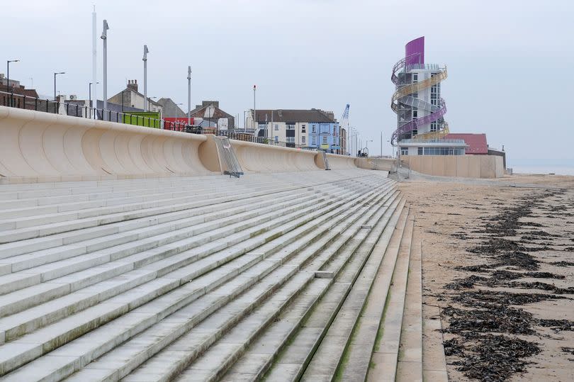 Redcar seafront