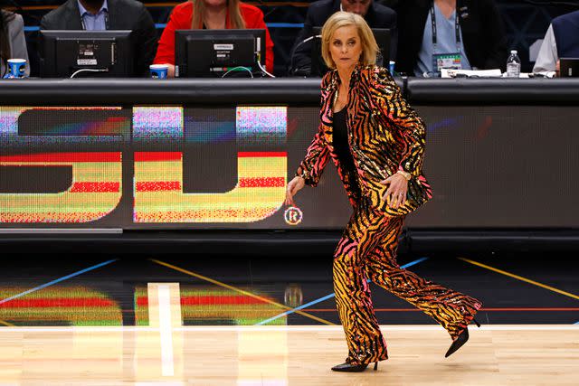 Ron Jenkins/Getty LSU Head Coach Kim Mulkey