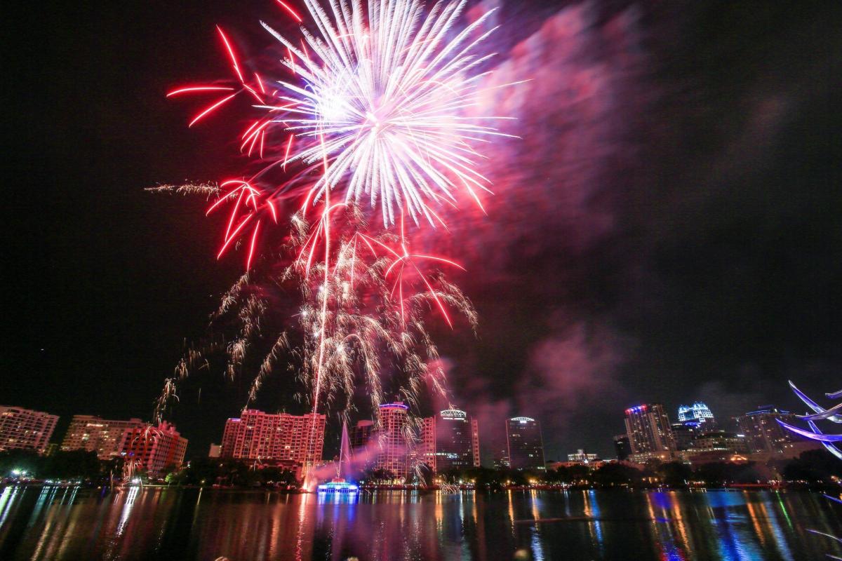 Fourth of July in Orlando Fireworks, events for Independence Day