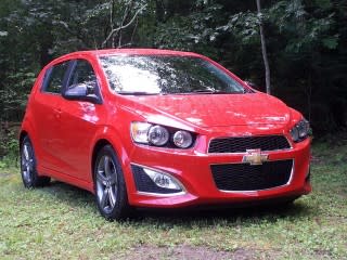 2013 Chevrolet Sonic RS, Catskill Mountains, NY, July 2013