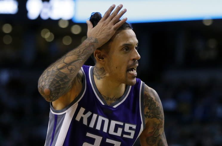 The NYPD are seeking to question Kings wing Matt Barnes for an alleged assault. (AP)