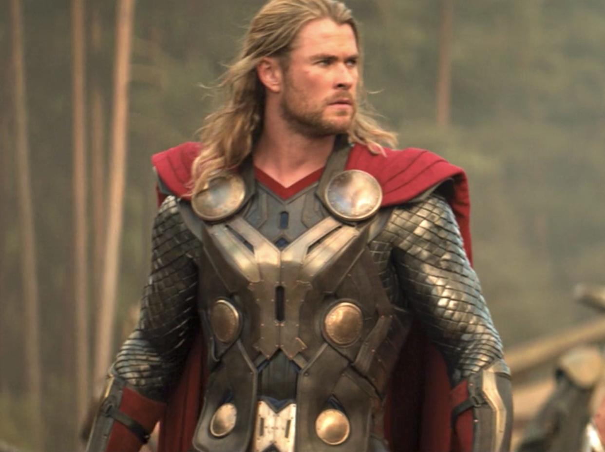 Chris Hemsworth as Thor in "Thor: The Dark World."