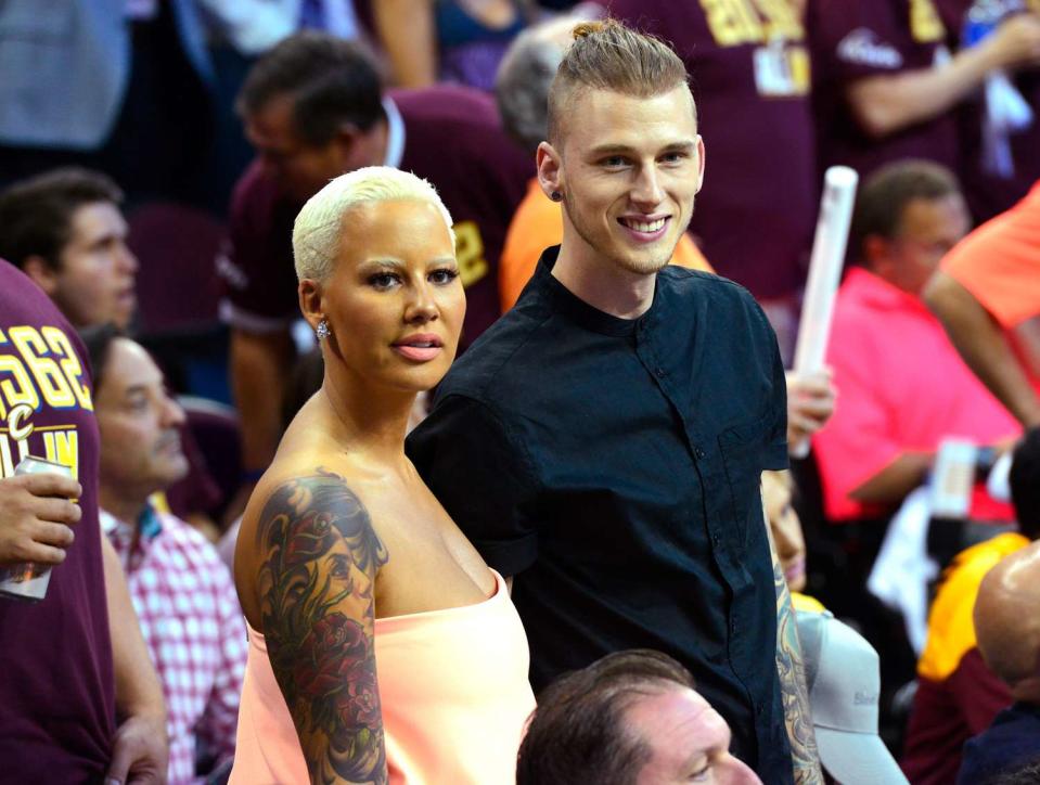 Amber Rose and Machine Gun Kelly