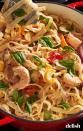 <p>This loaded fettuccine makes it so easy for you (and your family!) to eat your vegetables. We love adding quick-cooking <a href="https://www.delish.com/cooking/recipe-ideas/g2768/shrimp-recipes/" rel="nofollow noopener" target="_blank" data-ylk="slk:shrimp" class="link ">shrimp</a> to the pot for protein once the pasta is <em>almost</em> al-dente.</p><p>Get the <strong><a href="https://www.delish.com/cooking/recipe-ideas/a38749795/one-pot-shrimp-primavera-pasta-recipe/" rel="nofollow noopener" target="_blank" data-ylk="slk:One-Pot Shrimp Primavera recipe" class="link ">One-Pot Shrimp Primavera recipe</a></strong>.</p>