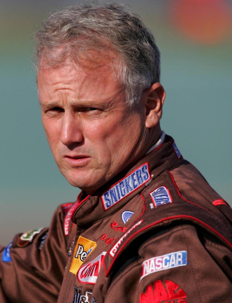 NASCAR driver Ricky Rudd at the 2007 Ford 400 at Homestead Miami Speedway.