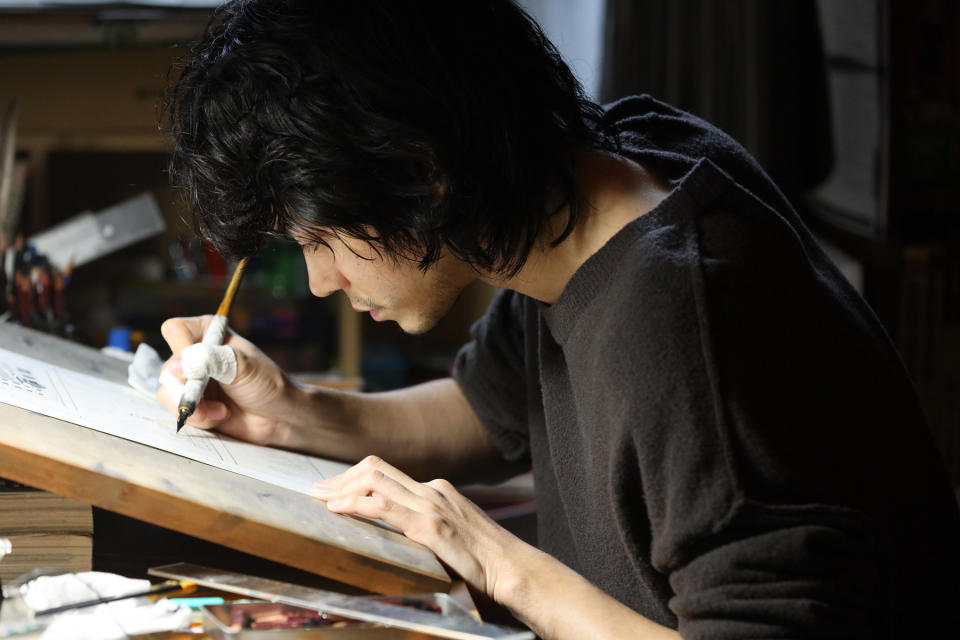 菅田將暉在本片飾演不得志的漫畫家