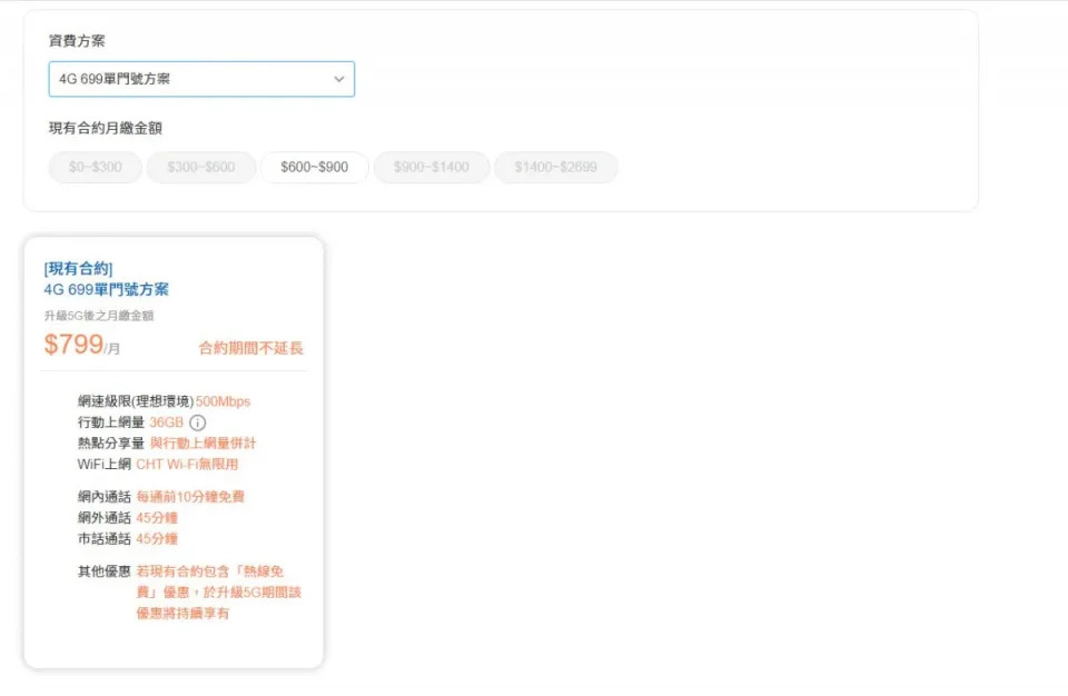 中華電信5G正式啟用 早鳥申辦1399以上方案期間「行動上網吃到飽｣