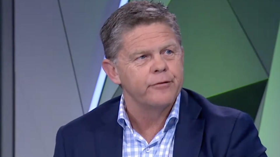 Paul Crawley (pictured) speaking on NRL 360.