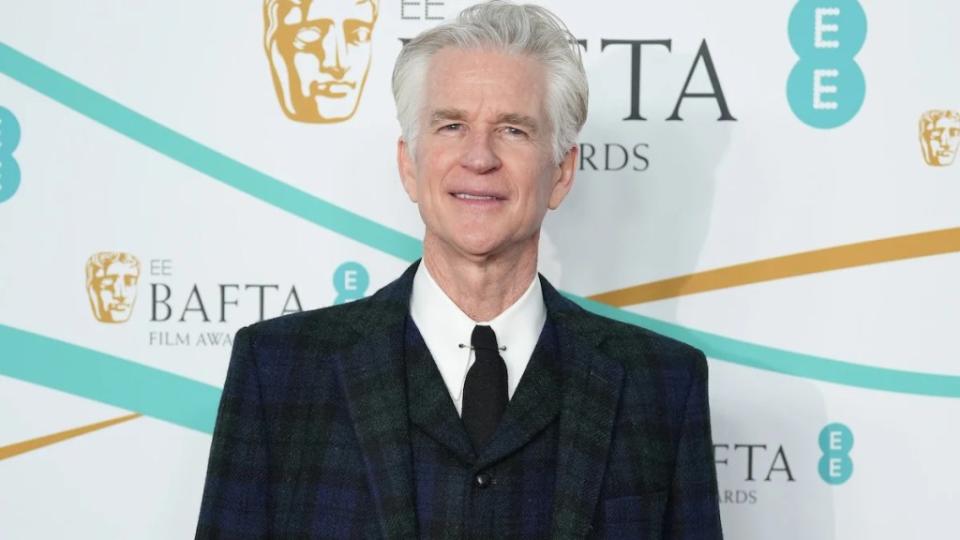 Matthew Modine attends the EE BAFTA Film Awards 2023 at The Royal Festival Hall on Feb. 19, 2023 in London, England. (Dominic Lipinski/Getty Images)