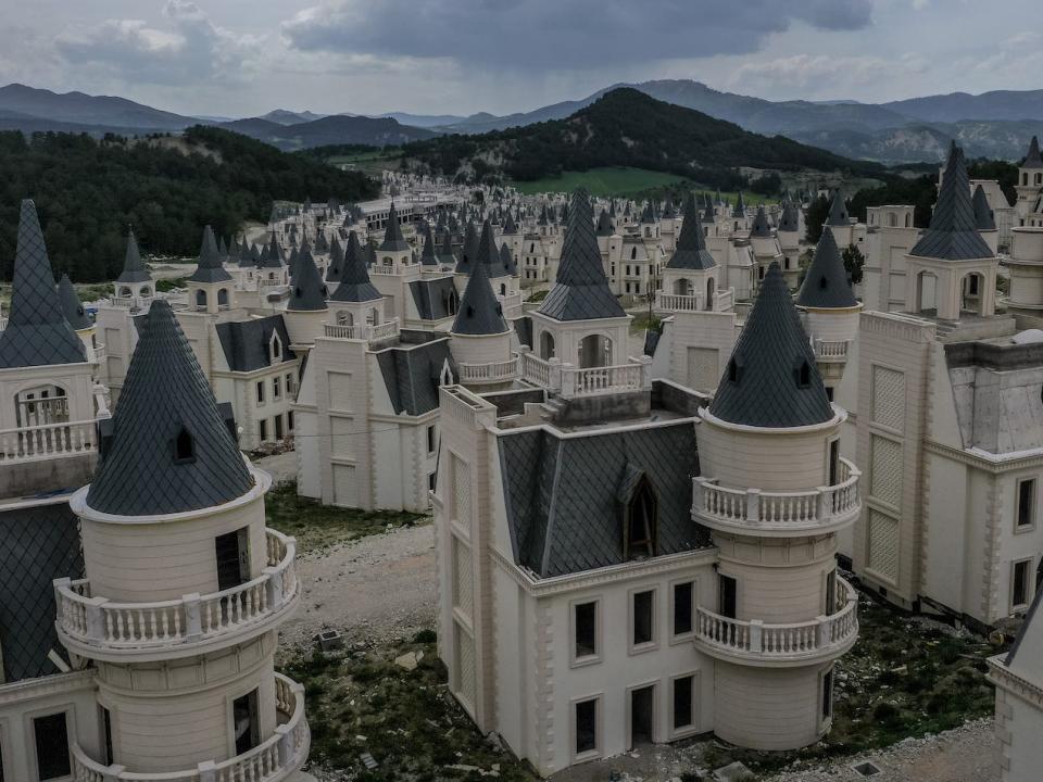 Turkey's Abandoned 'Castle' Community  Burj Al Babas