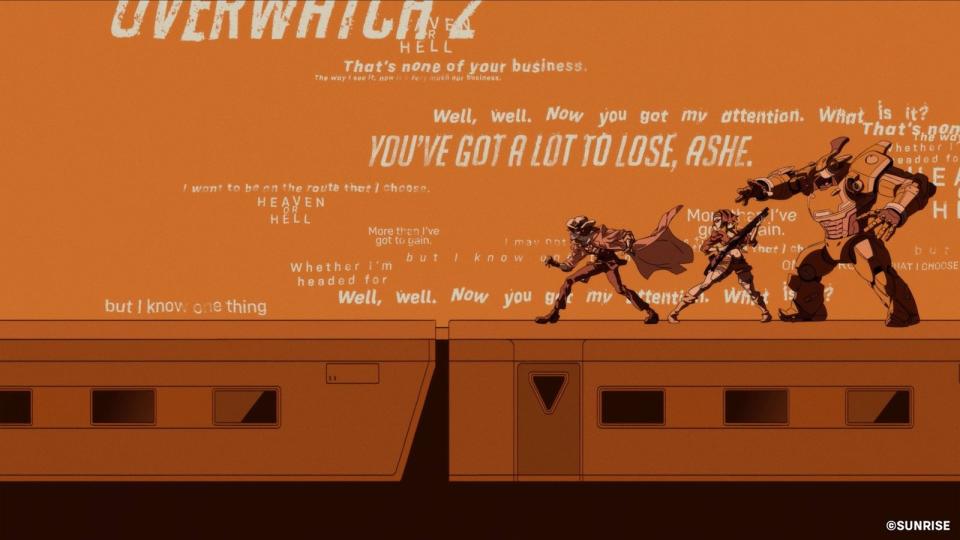 《鬥陣特攻2》宣布與太空西部動畫影集《星際牛仔》合作，推出遊戲內活動。（暴雪娛樂提供）