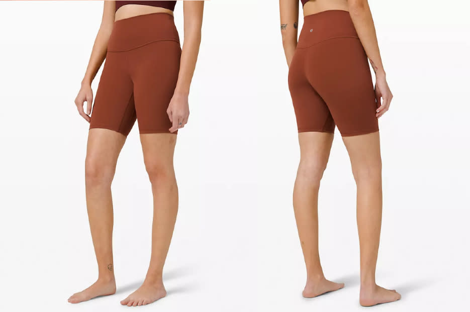 We are loving these Lululemon bike shorts for summer — and they're on sale.