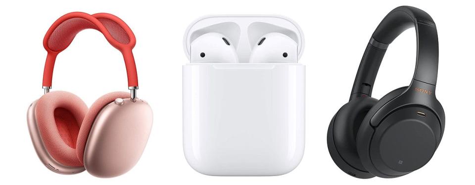 Apple AirPods Max, AirPods, Sony Sony WH-1000XM4 