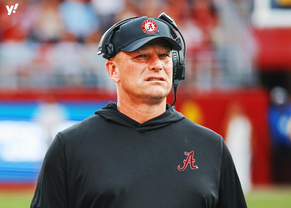 Kalen DeBoer accepted an offer to become Alabama's next head coach, just days after he guided Washington to the CFP title game. (Yahoo Sports photo illustration/Getty Images)