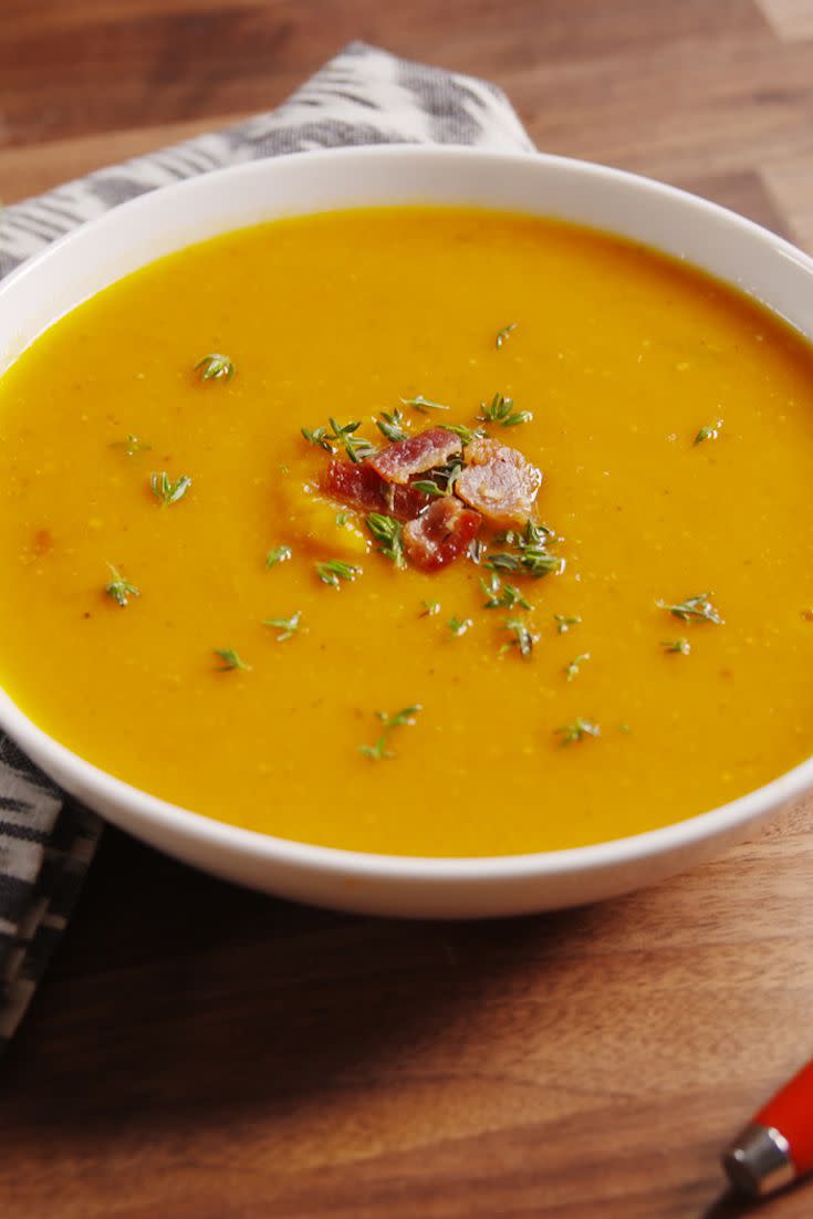 Bacon Butternut Squash Soup