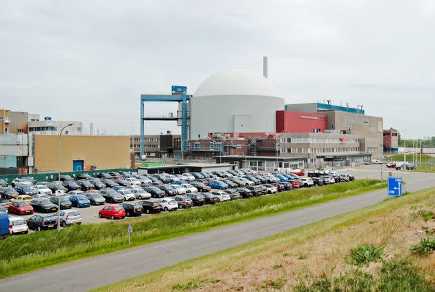 The Borssele Nuclear Power Station. (Photo: Alexander C. Kaufman/HuffPost)