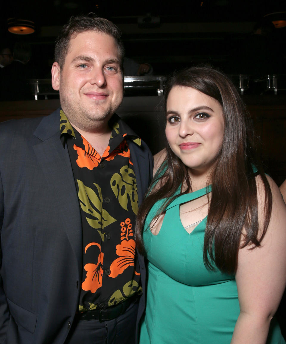 Jonah Hill and sister Beanie Feldstein attend the after-party for the premiere of Universal Pictures' "Neighbors 2: Sorority Rising" in 2016. (Photo: Todd Williamson via Getty Images)