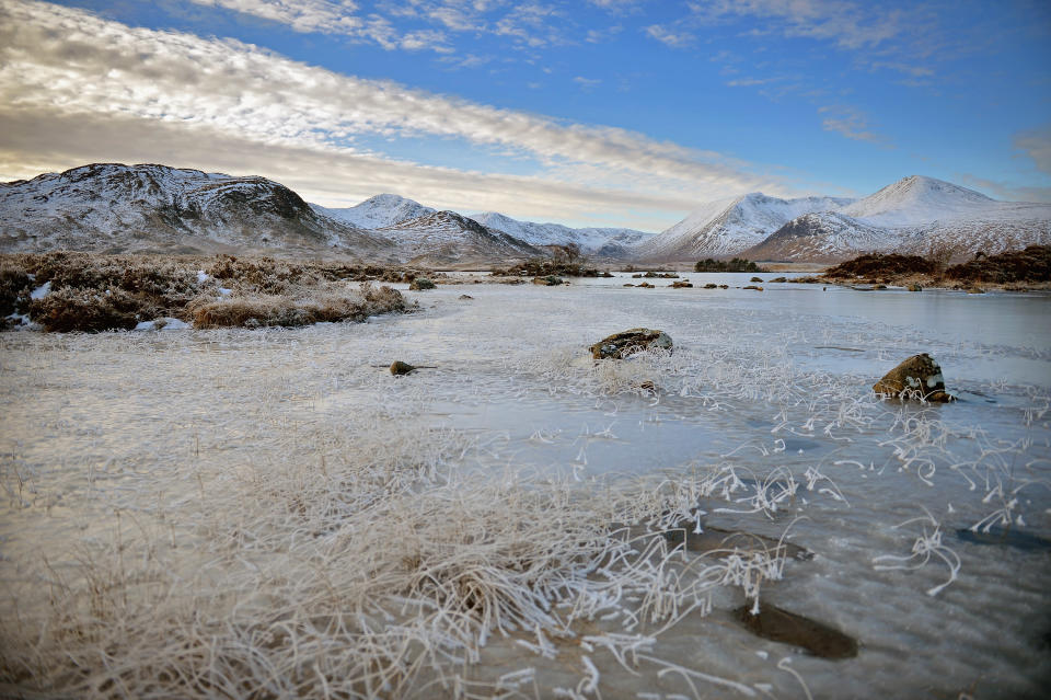 Freezing Fog And Frost Hit The UK