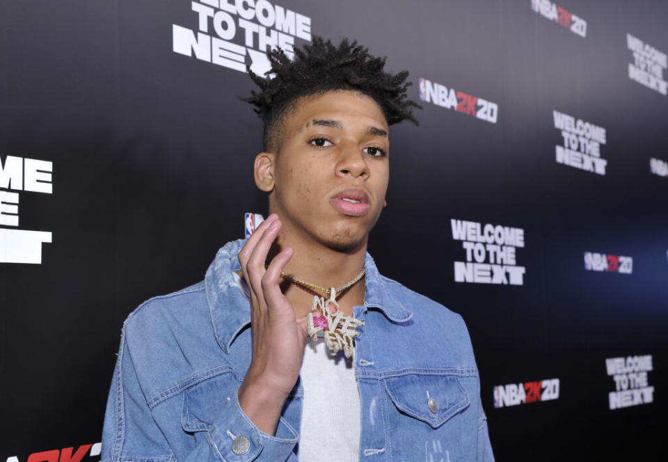 NLE Choppa attends the NBA 2K20: Welcome to the Next on September 05, 2019 in Los Angeles, California. (Photo by John Sciulli/Getty Images for NBA 2K20)