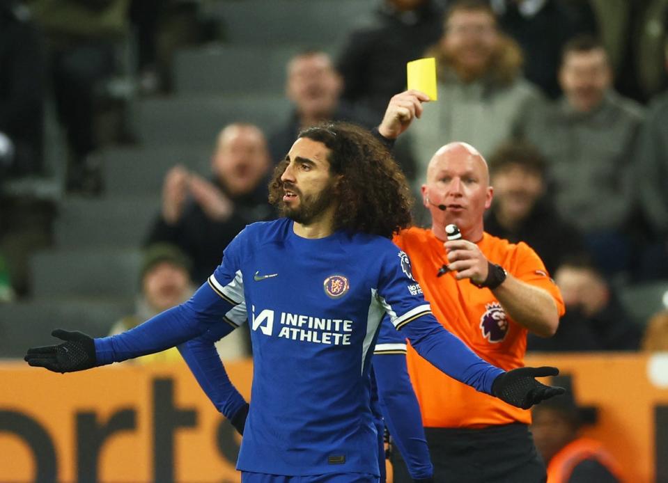 Marc Cucurella and Reece James will both be suspended against Brighton (Action Images via Reuters)