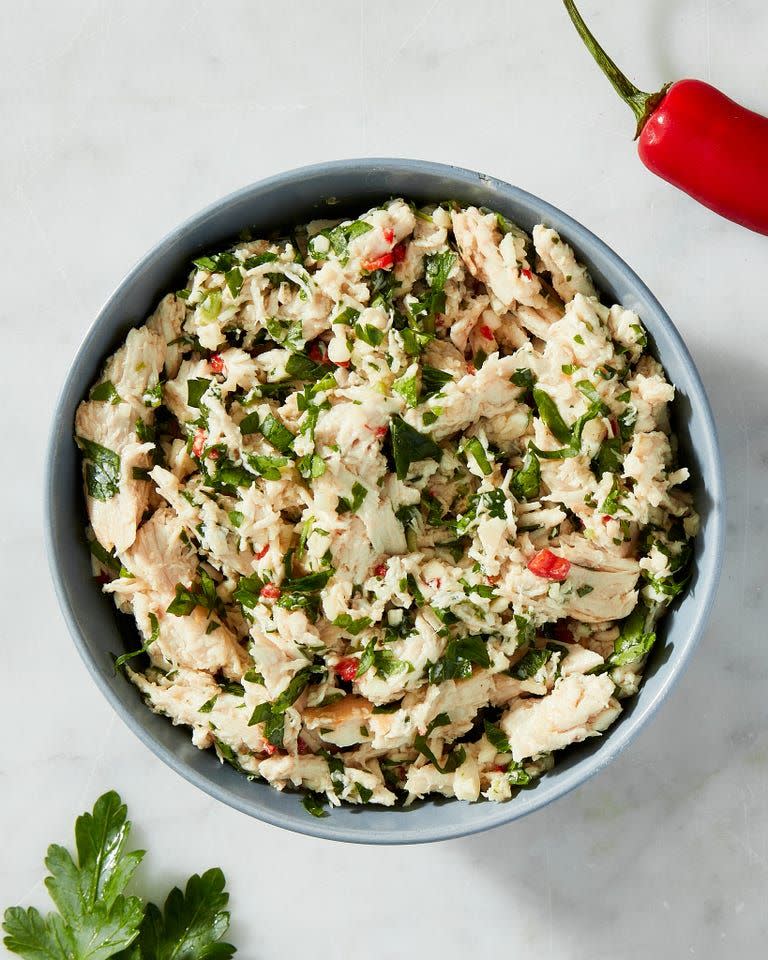 6) Chimichurri Chicken Salad